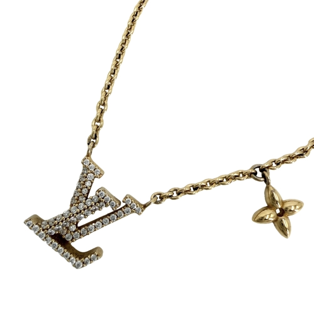 LOUIS VUITTON Gold Necklace